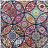 VETPW Fiore di Mandala Pittura Diamante Kit Drill, 5D DIY Diamond Pasted Painting Kit con i Numeri, Strass Fai da Te Ricamo a Punto Croce Arts Craft per Home Wall Decoration(30x30CM)
