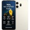 TCL Smartphone Android NXTPAPER 70 Pro 5G, Smartphone con display NXTPAPER 4.0 da 6,9, fotocamera 50MP OIS, 512GB+8GB, chipset Dimensity 7300, colore oro nebuloso