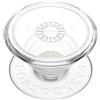 PopSockets: PopGrip - Supporto e Impugnatura per Telefoni Cellulari e Tablet con un Top Intercambiabile - Clear