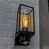 Lutec Flair lampada a parete, E27, squadrata, 1 luce con fotocamera, Bluetooth, 5288811012, Flair; Connect [Lampade per Esterni > Lampade a Parete]