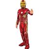 Rubie's 700660_L, costume ufficiale Avengers Endgame Iron Man, per bambini, taglia L, età 8-10 anni, altezza 147 cm