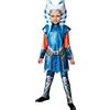Rubie's Rubies Costume Ahsoka Tano Deluxe per ragazze, Tunica e pantaloni, Oficiale Star Wars per halloween, carnevale e cumpleanni