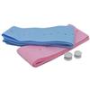 GIMA CINGHIE MONITOR FETALE SINGOLO PAZIENTE 6x120 cm - rosa/azzurro - Confezione con 100 kit da 2 pz