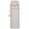 LEGAMI Kawaii - 2-in-1 silicone pencil case - kitty- extraordinary stationery
