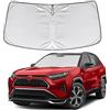 KAYZT Parasole per parabrezza per Toyota RAV4 2019-2023 parasole pieghevole RAV-4 SUV finestra anteriore accessori su misura