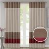 Madison Park Tradewinds Polyoni Pintuck Window Panel 50 x 84, Rosso, 127 x 213,4 cm