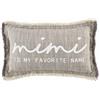 Mud Pie, Cuscino piccolo Mimi Grandmother 38,1 x 22,9 cm