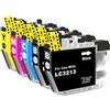 Veson LC-3213 LC3211 Cartucce compatibili per Brother LC-3213 LC3213VAL LC3211 LC-3211 per DCP-J572DW DCP-J772DW DCP-J774DW MFC-J497DW MFC-J491DW MFC-J890DW MFC-J895DW(Confezione da 5)