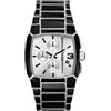 Diesel Orologio Cliffhanger da uomo, movimento cronografo al quarzo con Cinturino in acciaio inossidabile o in pelle, 40 mm, Nero e argento