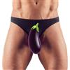 Svenjoyment Stretchy String with Opening for Penis & Testicles 2110270 Black S