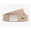 Lacoste Concept Belt Cintura Tela Nocciola
