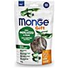 MONGE GIFT SNACK SKIN SUPPORT GATTO MERLUZZO E ALOE VERA 60 G termine minimo di conservazione 17/06/2026
