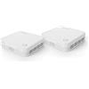 STRONG Wi-Fi Mesh Home Kit 1200, amplificatore WLAN, ripetitore di rete domestica fino a 200 m², copertura fino a 1200 Mbit/s, 2,4 + 5 GHz, 3 Gigabit LAN, nero MESHKIT1200 ATRIA