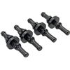 INLINE 36201I. SILENT BLOCKS PARA VENTILADOR. PACK DE 4