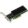 KALEA-INFORMATIQUE Scheda PCIe 3.0 x8 Rete LAN 40G QSFP+ 2 porte chipset Intel X710 Compatibile con virtualizzazione avanzata