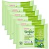 Simple Salviette detergenti viso - Confezione da 6