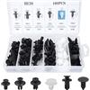 PUTEKCO 100 Pezzi Clip di Fissaggio Universali per Auto, Kit di Fissaggio in Plastica, 6 Tipi Rivetti in Plastica per Portiere, Paraurti, Decorazione Auto Kit di Smistamento