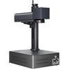 Monport Incisore Laser a Fibra 30W, 10000mm/s ad Alta Velocità, Incisione su Metallo 2.5D, Area di Lavoro 150x150mm, BSLcad Incluso, Taglio Laser per Vetro Tazze Legno