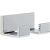 Delta Faucet 77736 vero double Robe Hook, cromo lucido