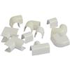 Cablelix Cablefix Inofix, raccordi ad angolo e a T per canale 2202, Bianco, 3220-2-