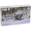 Trumpeter 02310 - Modellino da costruire, Cannone automatico antiaerei tedesco, FlaK 37, 3,7 cm
