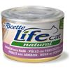 LIFE PETCARE Srl Le Ricette Pollo Prosciutto Fagiolini Verdi Life Cat Natural 150g