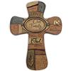 Abbey Gift Abbey + CA Gift Cathedral Art Our Family Cross Cattedrale Arte Nostra Croce Fam, Resina, Marrone, 6 x 8.13\