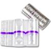 CG94 - Confezione Blister Trasparenti per Monete - Materiale Durevole - Design Pratico con Scomparti (2 Euro)