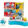 Giochi Preziosi I Puffi - Puffo Chef da 5,5 cm E Mini Playset Della Sua Cucina Ricca Di Accessori, Per Bambini A Partire Dai 3 Anni