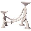 MOLUK 2843104 Oogi, Figura Elastica Elastica con Ventose, Giocattolo educativo in Silicone, Divertimento Creativo per Bambini dai 3 Anni in su, Giocattolo motorio, Beige