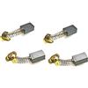 XHBAN Spazzole di carbone 999043, 999-043, adatte per sega troncatrice Hitachi JCB SCMS210 (4 pezzi)