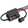 SEBSON Mini Sensore di Movimento per Luci Interno - Montaggio ad incasso, LED adatto, Programmabile - Rilevatore di Movimento Sensore PIR 6m/360°