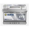 VARTA BATTERIA AVVIAMENTO AUTO N70 EFB 70Ah Start&Stop 760A 12V. 570500076 DYNAMIC SLI