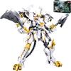 CSNRHG Tigre Bianca Samurai mech Robot Modello con Doppia Testa di Ascia Blocchi da Costruzione Giocattolo Set Mitico per Compleanno per Età 8+ Bambini Adulti Adolescenti 679 Pezzi