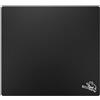 SIROOLAC Tappetino per mouse da gioco in vetro, 320 mm x 360 mm, speciale vetro temperato resistente, 3 mm di spessore, spara con precisione e rapidamente agli avversari (320 mm x 360 mm, nero)