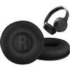 XBERSTAR Cuscinetti di ricambio per cuffie JBL Tune600 T450 T450BT T500BT JR300BT (nero)