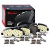 Brembo P 24 160 - Pastiglia Freno - Posteriore | Compatibile con: FORD TOURNEO CUSTOM V362 Bus, TRANSIT Bus, TRANSIT CUSTOM V362 Bus, TRANSIT CUSTOM V362 Kasten