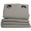Moondream DecibelControl™ 3in1 Tenda antirumore | Isolamento acustico | Termico inverno+estate | 100% oscurante | Tecnologia brevettata | Prodotto in UE | Occhiello | Grigio MC704 | 140L x 260A cm