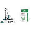 Polti Vaporetto Smart 100_T Pulitore a Vapore, Autonomia illimitata con Ricarica Continua, Caldaia ad alta Pressione 4 Bar & PAEU0285 Frescovapor Deodorante Cattura Odori per Vaporetto