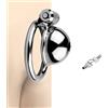 MKGMYGZ Gabbia Pene Chastity Cage Uomo Castità Maschile Per Giochi Erotitici Sexy Per Coppie RYCB-053 (40mm)