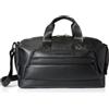 Armani Exchange Borsa da uomo Madrid, Sustainable, logo Embossed Duffle Bag, nero
