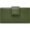 Fossil Pochette Logan da donna, verde, S