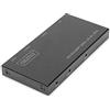 Digitus DS-45322 Splitter HDMI 1x2 - Ingresso: 1 porta / Uscita: 2 porte - UHD 4K/60 Hz HDTV: 4096 x 2160p - HDCP 2.2 / 1.4 - HDR, 3D, Deep Colour, protezione ESD