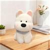 Peluche a forma di cane Westie, da abbracciare, comodo e morbido, adorabile