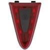 cyclingcolors Luce posteriore rossa per casco da bicicletta, 6 LED