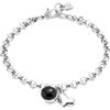 UNO DE 50 | Bracciale | Catena | Placcato in argento Sterling | Gioiello artigianale | Made in Italy, Mediano, Nessuna pietra preziosa