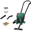 Bosch Aspirapolvere a filo PAS15-200 (Tubi di prolunga (plastica), tubo di aspirazione 2,2 m, tubo a gomito/impugnatura, bocchette per pavimenti e fessure,filtro a cartuccia)