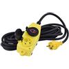 Stanley - FatMax Prolunga cantiere 4 prese 16A+T con valvole IP44 Cavo HO7RN-F 3G1,5mm2, lunghezza 5 metri.