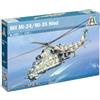 Italeri 1432 Mil Mi-24 / Mil Mi-35, scala 1:72, Plastic Model Kit/Modello in plastica da montare