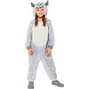 amscan Costume da pecora per bambini, costume da presepe, per bambini e bambine, ideale per il giorno della settimana